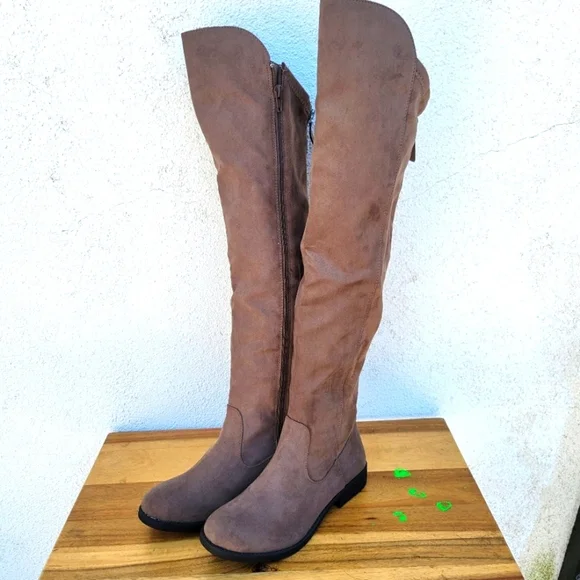 STYLE & CO. WOMENS HAYLEY  KNEE HIGH BOOTS SIZE 6 - Picture 3 of 16